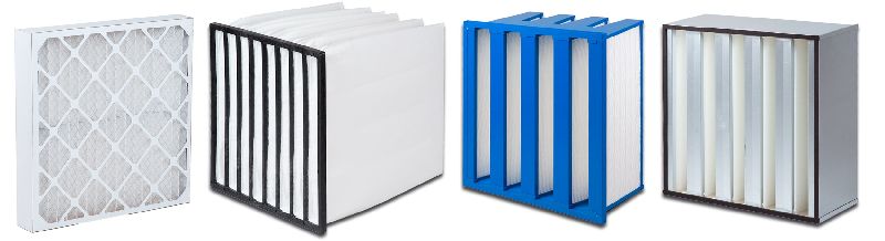 What is the difference between an HEPA filter, a pre-filter, a bag filter?